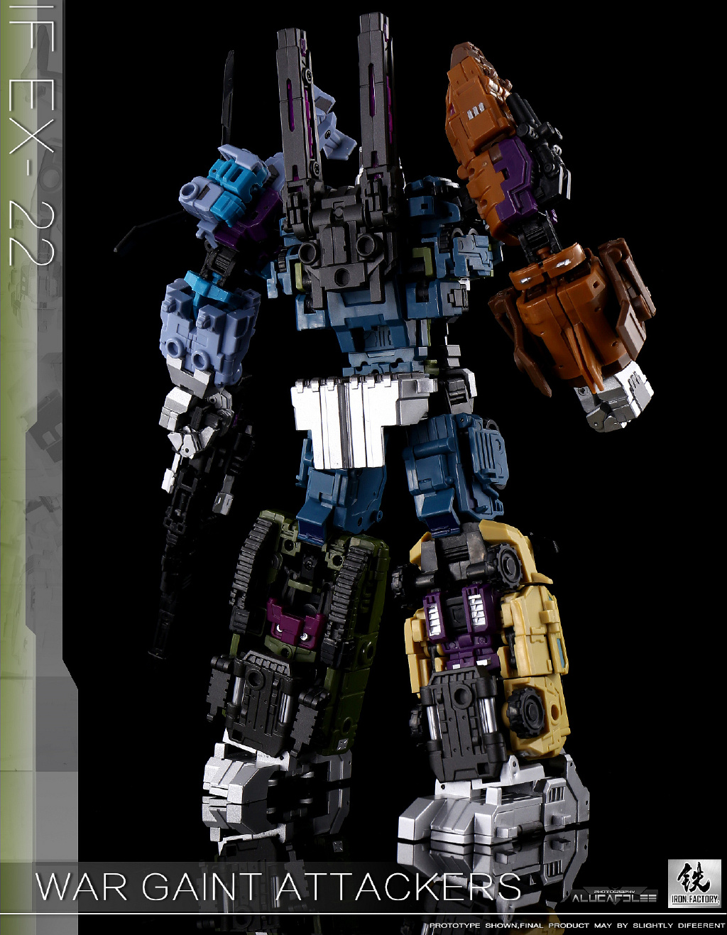 Toy Review: Iron Factory IF EX-23 War Giant (Combined